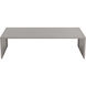 Verin 60 X 31.25 inch Greige Outdoor Coffee Table